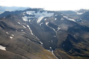 Lanbárdalsjökull norðan í Kerlingu