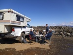 Við Grettislaug á Reykjaströnd 2012